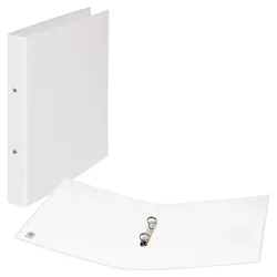 DONAU Ringbuch 2-Ringe DIN A4 3.5 cm weiß