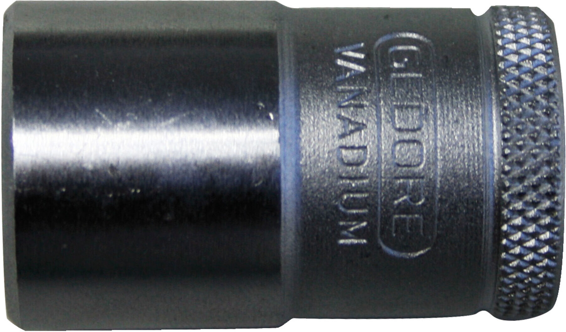 Gedore Steckschlüsseleinsatz, Nuss, 1/2 Zoll 12,5 mm Antrieb, 6-kant, 9 mm Weite, Werkzeug, 19 9, Stahl verchromt (6130100)