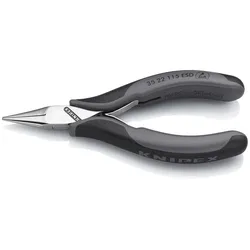 KNIPEX ESD Elektronik-Greifzange, flachrund, 115 mm