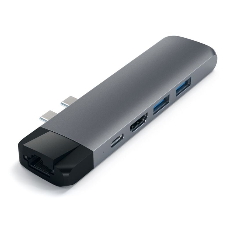 Satechi USB-C Pro Hub Multi-Port Adapter 4K HDMI & Ethernet Space Grau
