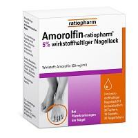AMOROLFIN-ratiopharm 5% wirkstoffhalt.Nagellack 3 ml