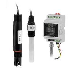 PCE Instruments Wasserqualitätssensor PCE-WQS 20 Leitfähigkeit 0 … 5000 µS/cm pH 0 ... 14 Robuste Elektroden