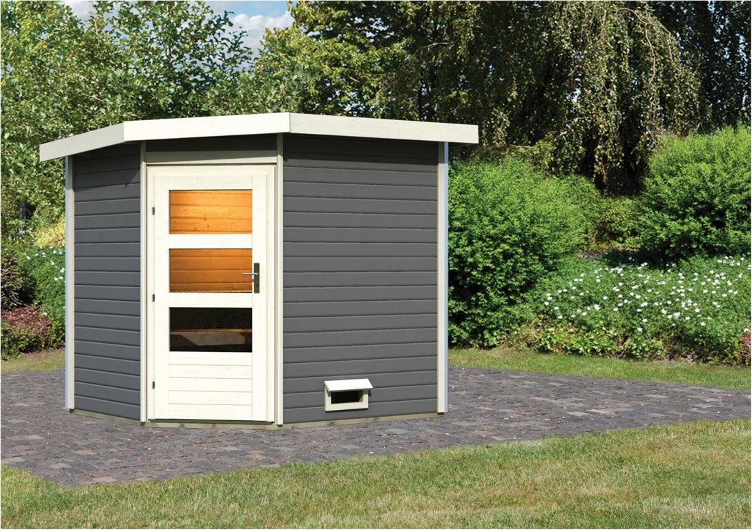 KARIBUHOLZT SH Mikka, ohne Zubehör moderne Tür, terragrau 16913572