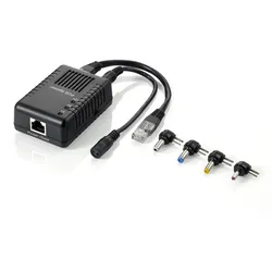 LEVELONE Fast Ethernet PoE Splitter, 802.3af PoE, 5-12V DC Ausgang
