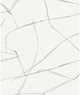 Seabrook Designs Astratto Geometric Non-Woven Unpasted Wallpaper