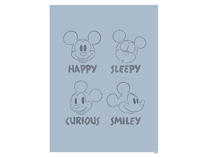 Komar Wandbild - Mickey Blue Emotions - Größe: 30 x 40 cm - Disney, Poster, Kinderzimmer