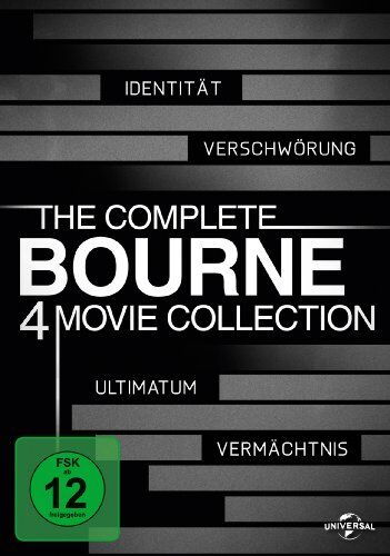 Doug Liman - The Complete Bourne 4 Movie Collection [4 DVDs] - Preis vom 08.10.2026 07:26:42 h