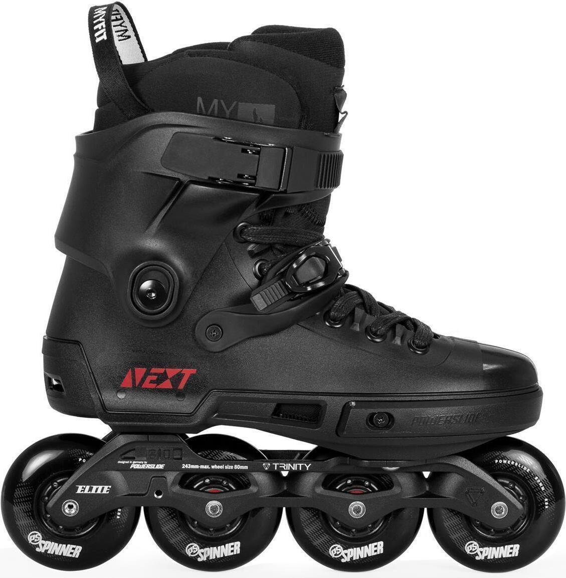 Powerslide Roller-Skate Next Core Black 80 Urban-Skate Inline-Skate Inliner 40-41