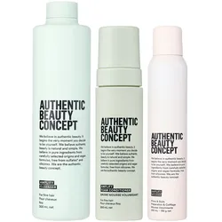 750ml Authentic Beauty Concept Amplify Set (Cleanser 300ml + Conditioner 250ml + Mousse 200ml)