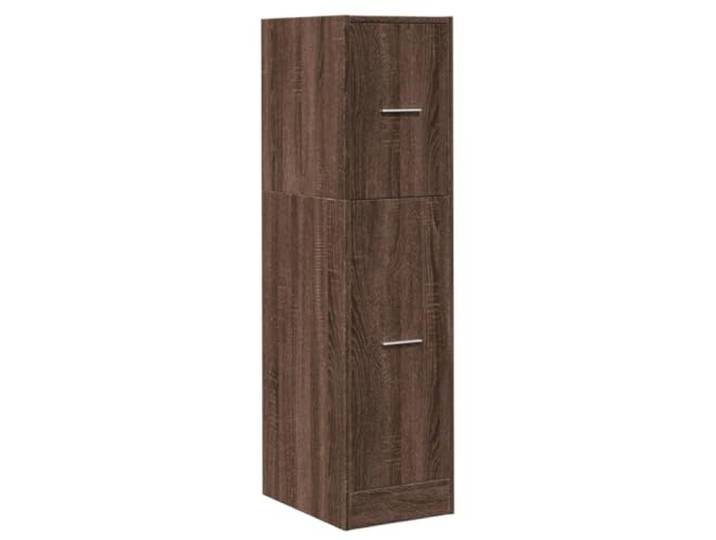 vidaXL Apothekerschrank Braun Eichen-Optik 30x41x118 cm Holzwerkstoff