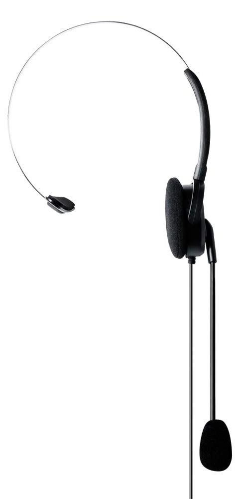 Midland ALAN Midland MA 35L hoofdtelefoon met zwanenhalsmicrofoon en 2,5/3,5 mm aansluiting