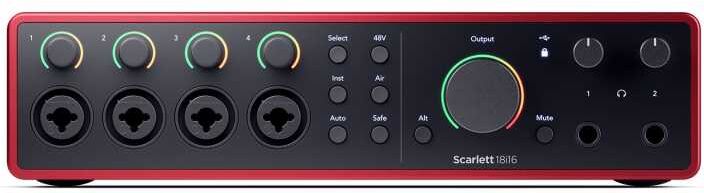 Focusrite Scarlett 18I16 4TH Gen