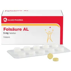 Folsäure AL 5 mg Tabletten 20 St