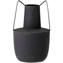 DAHEIM Vase Itamar 20,5 cm Metall Schwarz