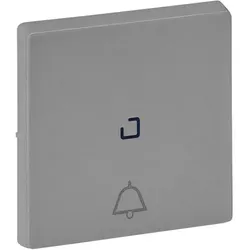LegrandValena Life, Wippe für Wechseltaster, Symbol Glocke, beleuchtbar (aluminium)