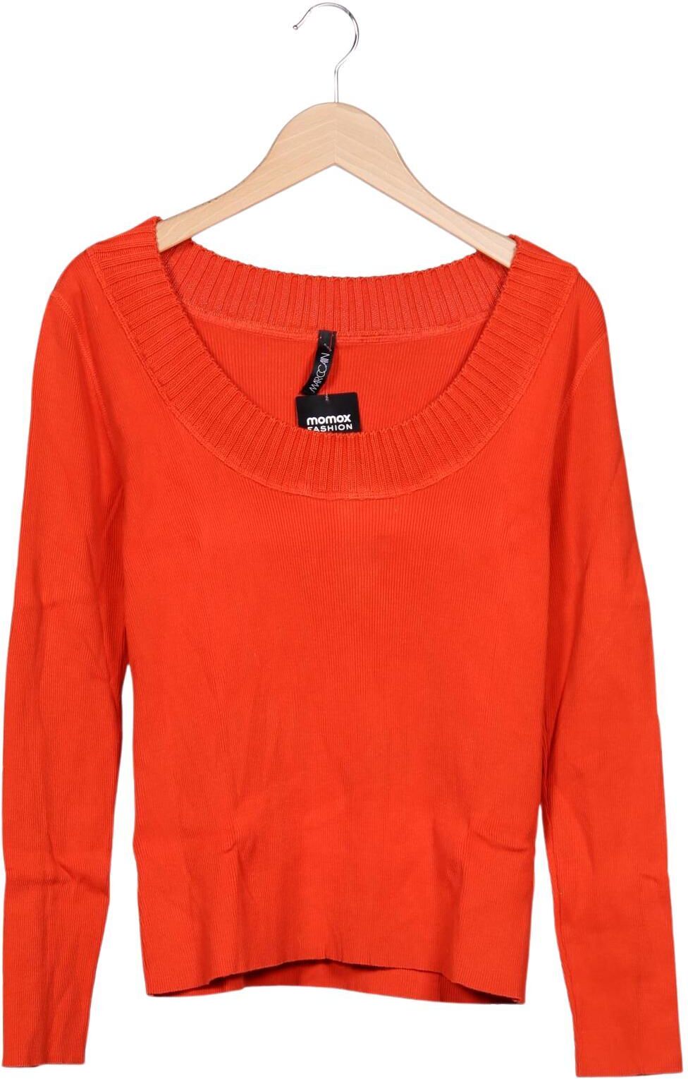 Cain Damen Pullover, Orange, Gr. EU 38 (Marc Cain N3), Baumwolle - Second Hand