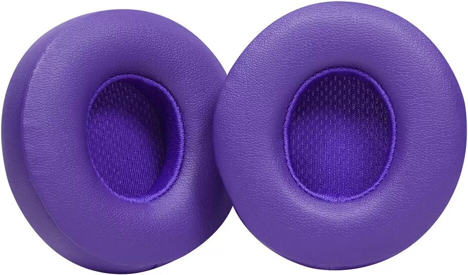 INF 2 Stück Ersatz-Ohrpolster aus Proteinleder, kompatibel mit Beats Solo 2 & Solo 3 Kopfhörern Violett