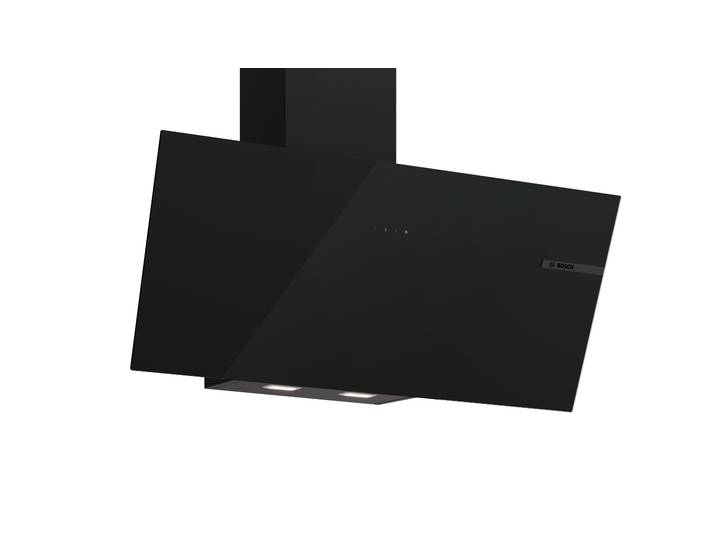 BOSCH Kopffreihaube DWK95DF61 , Energieeffizienz: B, schwarz, B:89cm H:30,9cm T:39,9cm, Dunstabzugshauben, DirectSelect und LED-Beleuchtung für komfortable Bedienung, Kopffreihaube