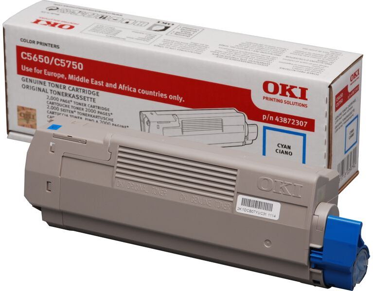 Oki 43872307 - Cyan - Toner