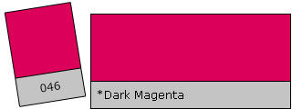 Lee Filter Roll 046 Dark Magenta Dark Magenta