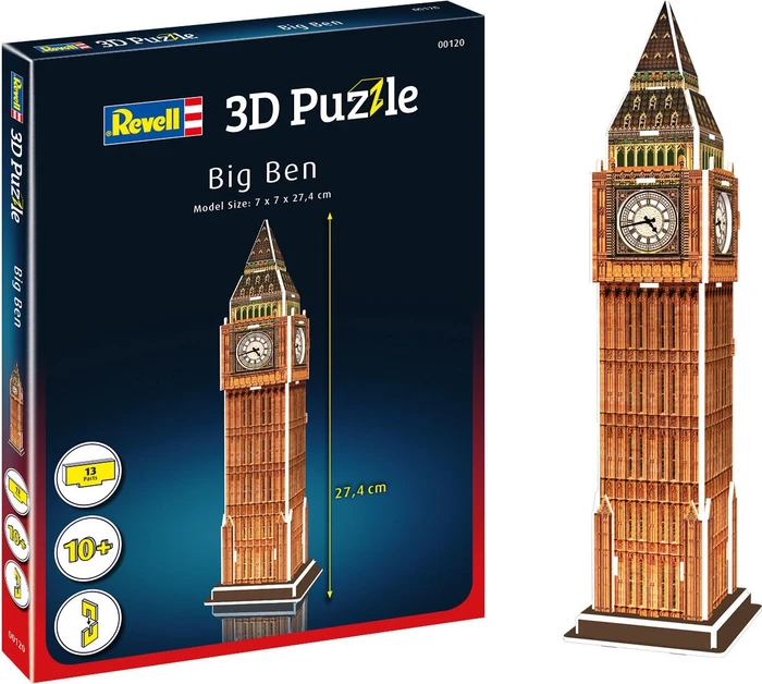Revell Big Ben 3D-Puzzle, 13 Teile
