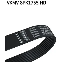 Keilrippenriemen SKF VKMV 8PK1755 HD