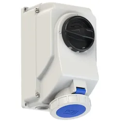 PCE 75242-9 CEE-Steckdose abschaltbar 32A 4p 9h IP66/IP67 752429