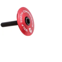 WOLF TOOTH Aheadkappe Ultralight Aluminium rot