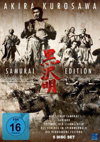 Akira Kurosawa - Akira Kurosawa - Samurai Edition (5 Disc Set) - Preis vom 09.10.2026 07:28:09 h