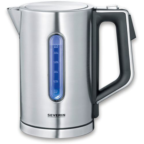 SEVERIN Wasserkocher WK 3418 silber 1,7 l max. 3.000 Watt