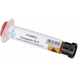 Stannol Lötpaste KOLOPASTE 8 Spritze 5ml, Lötgerät Zubehör, Transparent