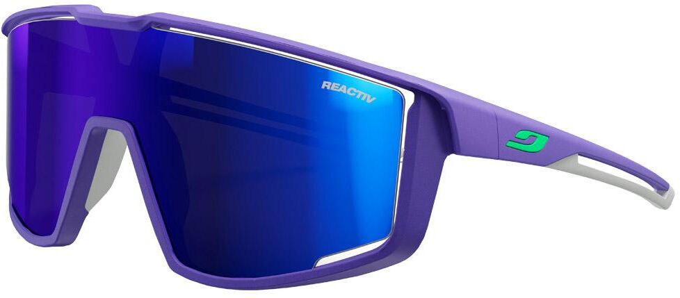 Julbo  - Fury Mat Violet Gris Vert Reactiv 1-3 High Contrast - Lunettes de soleil