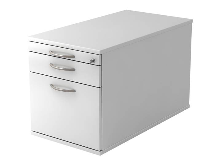 Rollcontainer Office comfort weiss Holzwerkstoff B 42.8 cm H 51.2 cm - Rollcontainer