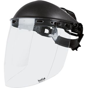 Bolle Gesichtsschutz Sphere, SPHERPI, EN 166, EN 170, Scheibenvisier aus Polycarbonat, schwarz