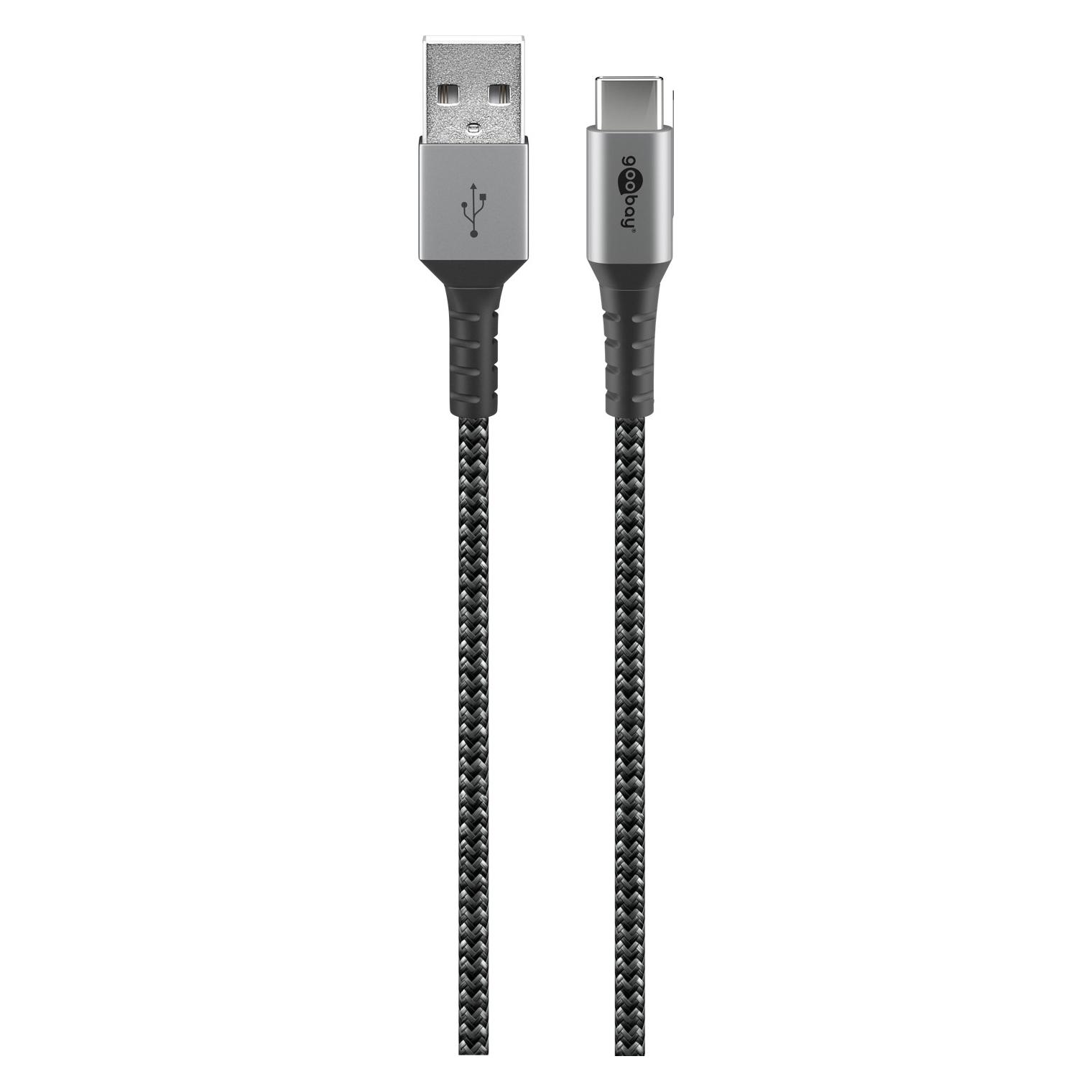 Goobay USB A - USB C (2 m, USB 2.0) (49297)