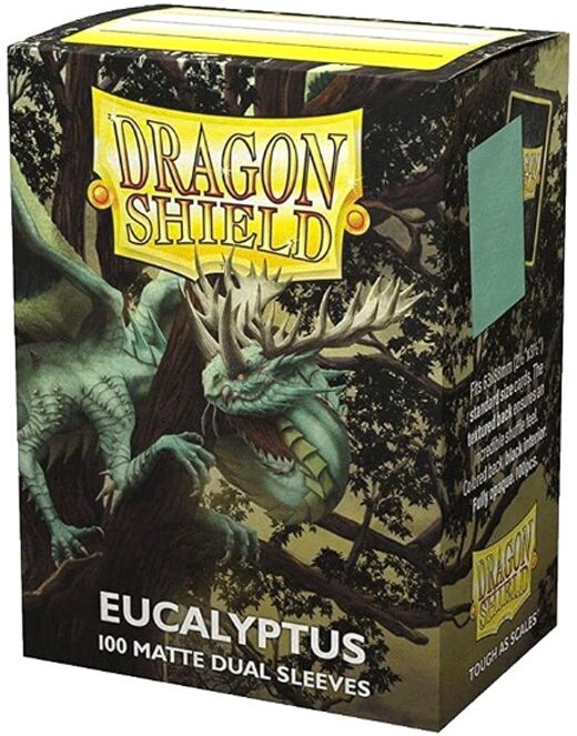 100 Dragon Shield Dual Matte - Eucalyptus Lehel