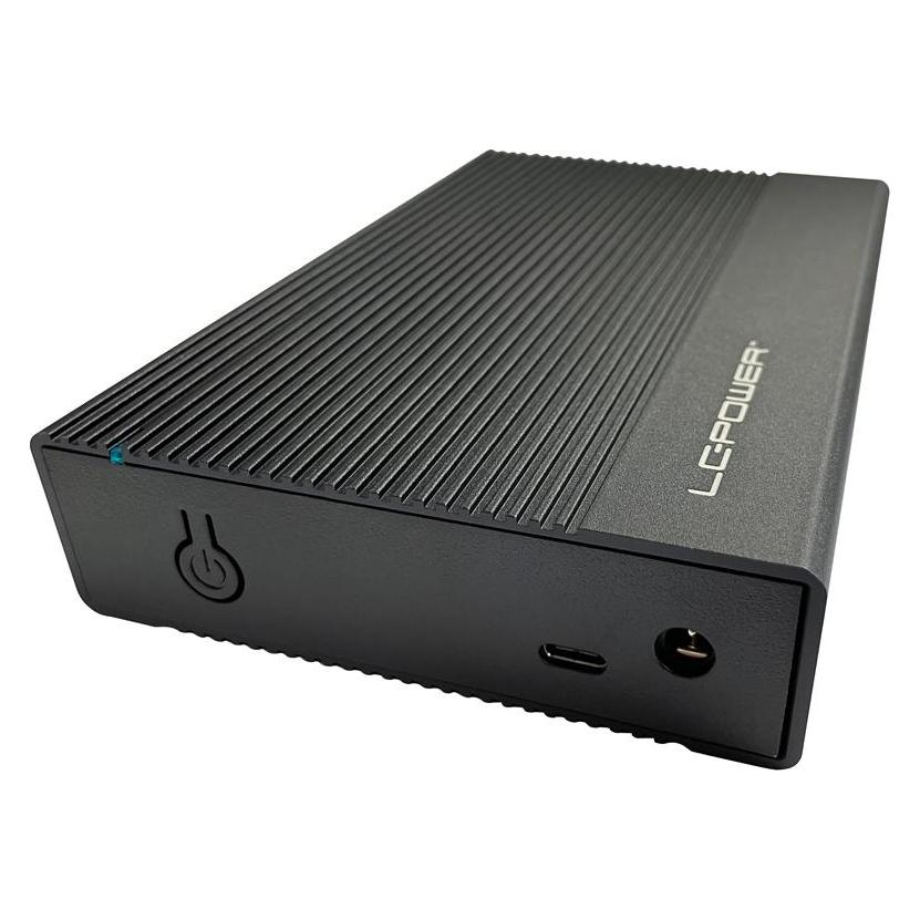 LC-Power LC-25U3-C Speicherlaufwerksgehäuse HDD / SSD-Gehäuse Schwarz 2.5" (2.5") (LC-25U3-C)