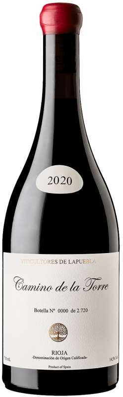 Vino Camino de la Torre 2020 de Viticultores de Lapuebla - Vino español con 14,50% de graduación