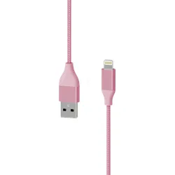 XLAYER 217079 - Sync- & Ladekabel, USB-A -> Lightning, 1,5 m, rosa
