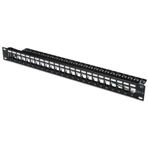 Digitus 24 Port GBase-T Keystone Patchpanel für 19" Rack (DN-91411)