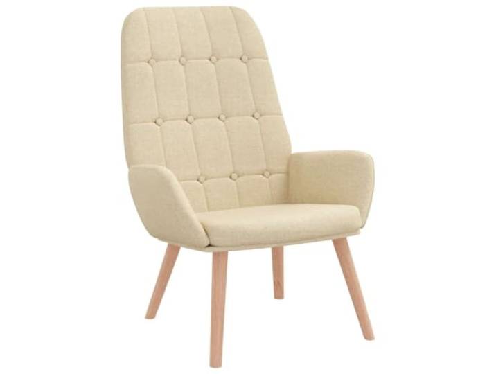 Makastle Relaxsessel Creme Stoff