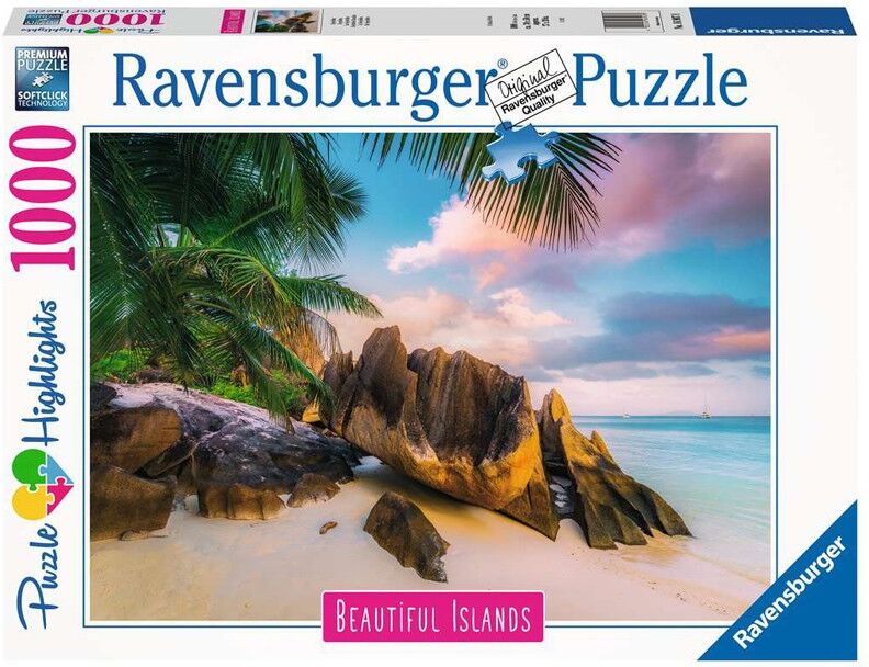 Puzzle Highlights Les Seychelles 1000 pièces - Ravensburger