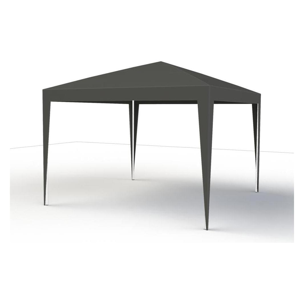 Siena Garden Dach Starter, Dach aus Polyester 160 g/m² in hellgrau (300 cm, 300 cm) (M27867)