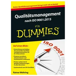 Qualitätsmanagement nach ISO 9001:2015 für Dummies, Fachbücher von Rainer Weltring