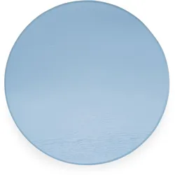 Holzsitz LEROY Buche blau (BHT 47x81x59 cm) - BHT 47x81x59 cm