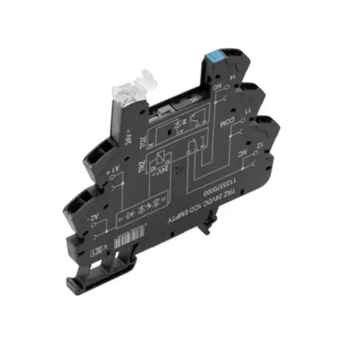 Weidmüller TRZ 120VAC RC 1CO EMPTY Relaissockel mit Anzeige, LED Passend für Serie (Relais): Weidmüller Serie TERMSERIES