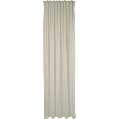 Gardine HOMING "Taro" Gr. 1, weiß, B:140cm H:245cm, Obermaterial: 100% Polyester, Gardinen, Gardine, Fertigschal