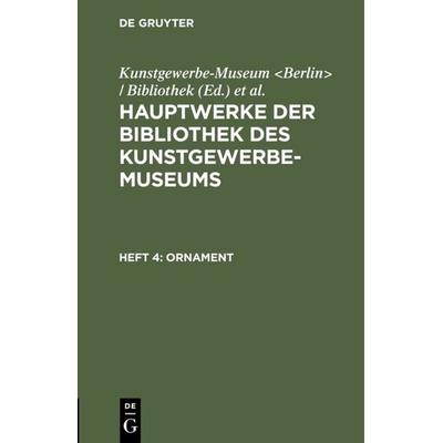 Ornament, Gebundene Ausgabe von , De Gruyter, 978-3-11-113504-5