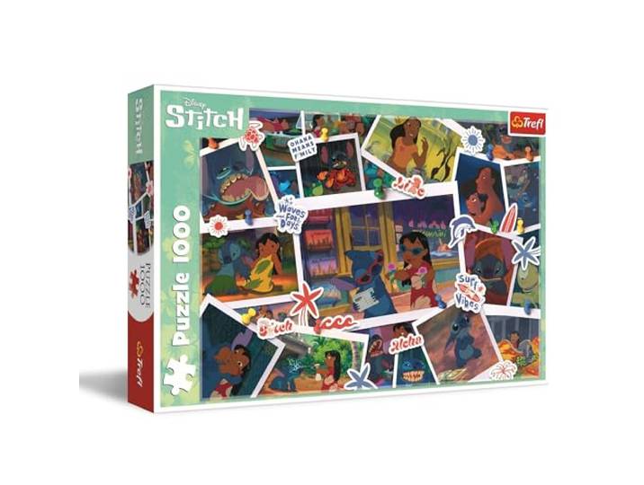 Trefl - Puzzels 1000 Stukjes, Zoete herinneringen, Lilo&Stitch