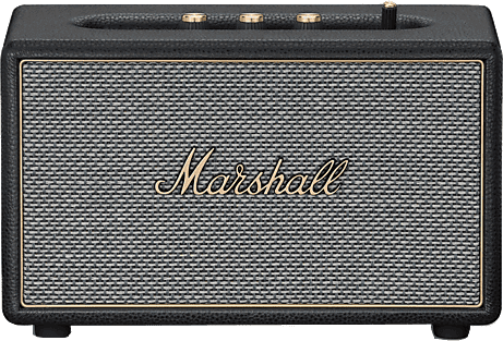 Altavoz estéreo - Marshall Acton IV, 110 W, 1 woofer clase D de 60W y 2 tweeters 25W, BT, AUX RCA, Negro